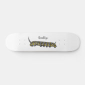 Skateboard Illustration Monarch caterpillar  (Horz)