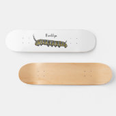Skateboard Illustration Monarch caterpillar  (Horz)