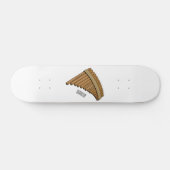 Skateboard Illustration Pan flûte / panpipes (Horz)