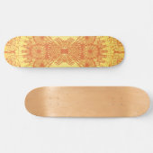 Skateboard Illustration radiale psychédélique : Planche à (Horz)