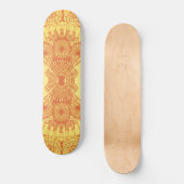 Skateboard Illustration radiale psychédélique : Planche à (Recto)