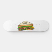 Skateboard Illustration Sandwich (Horz)