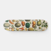 Skateboard Illustration scientifique végétale des fruits (Horz)
