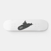 Skateboard Illustration sous-marine (Horz)
