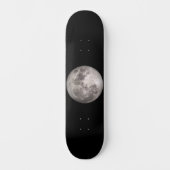 Skateboard Image de la NASA pleine lune (Recto)