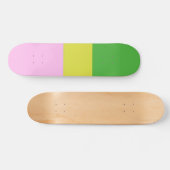 Skateboard image trois couleurs art (Horz)