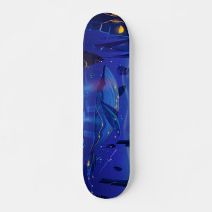 Skateboard Imaginaire de baleines océaniques