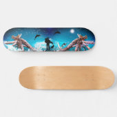Skateboard Imaginaire romantique Mythique Sirène marin Marine (Horz)