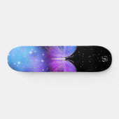 Skateboard Imaginaire spatial Papillon cosmique (Horz)