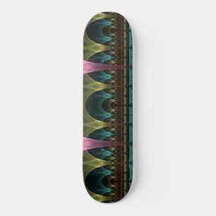 Skateboard Imaginaire spécial Motif Abstrait coloré Fractal