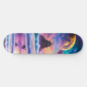Skateboard Imaginaire Tropical Beach (Horz)