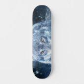 Skateboard Imaginaire Wolf Eyes sur la patinoire spatiale et  (Recto)
