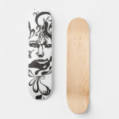 Skateboard IMAGINER carte longue (Recto)