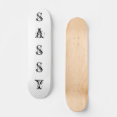 SKATEBOARD IMPERTINENT (Recto)