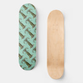 Skateboard Impression d'art marine de la crevette-mante géant (Recto)