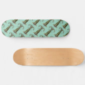 Skateboard Impression d'art marine de la crevette-mante géant (Horz)