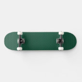 Skateboard Impression de fibre de carbone verte Turquoise (Horz)