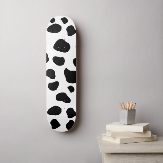 Skateboard Impression De Vache, Motif De Vache, Spots De Vach (Art mural)
