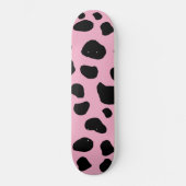 Skateboard Impression de vache, Motif de vache, Spots de vach (Recto)