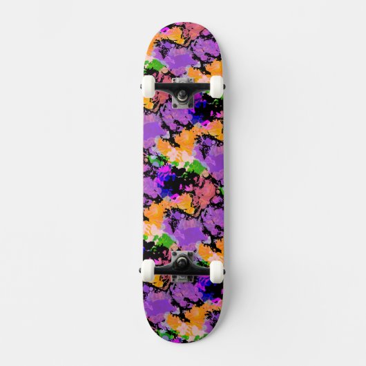 Skateboard Impression graphique de éclaboussure de peinture s (Recto)