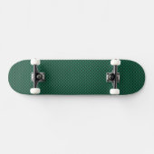 Skateboard Impression turquoise en fibre de carbone verte (Horz)