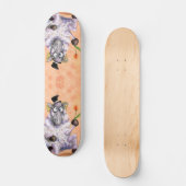 Skateboard In Love Ram - Romantique - Ajouter votre texte / n (Recto)