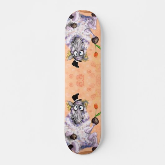 Skateboard In Love Ram - Romantique - Ajouter votre texte / n (Devant)