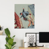 Skateboard in the City Poster (Bureau à domicile)