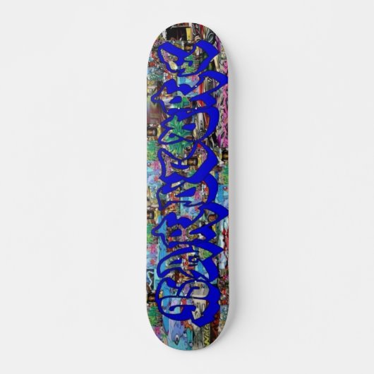 Skateboard INCONDITIONNEL de graffiti (Devant)