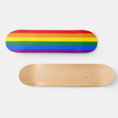 Skateboard Indicateur Gay pride arc-en-ciel (Horz)