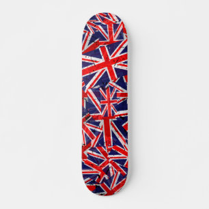 Skateboard Indicateur Union Jack Drapeau britannique Drap