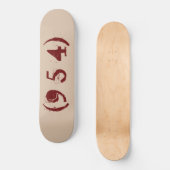 Skateboard Indicatif régional 954 (Recto)