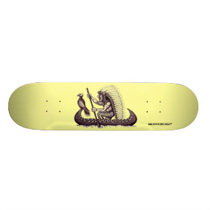 Skateboard Indien avec la planche à roulettes de cool de