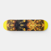 Skateboard Inferno Kitty Mandala (Horz)