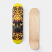 Skateboard Inferno Kitty Mandala (Recto)