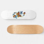 Skateboard Infinité de papillons monarques (Horz)