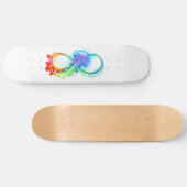 Skateboard Infinity avec Rainbow Jellyfish (Horz)