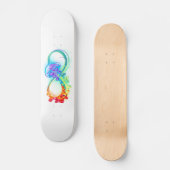 Skateboard Infinity avec Rainbow Jellyfish (Recto)