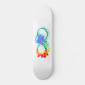 Skateboard Infinity avec Rainbow Jellyfish (Recto)