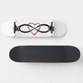 Skateboard Infinity Heart (Horz)