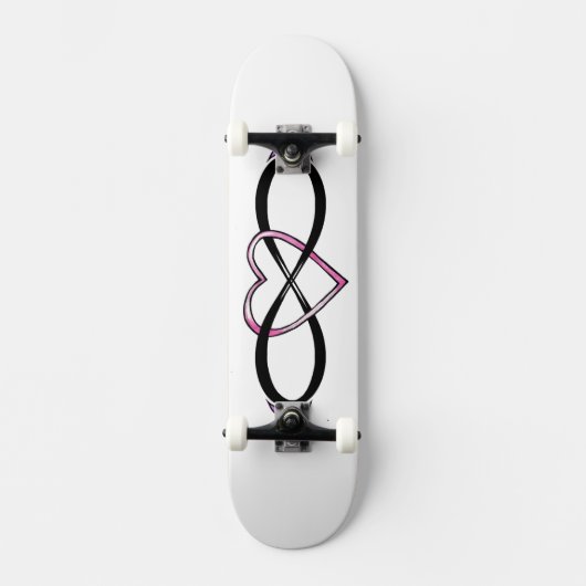 Skateboard Infinity Heart (Recto)