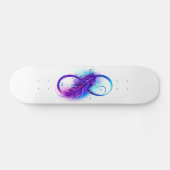 Skateboard Infinity with purple feather (Horz)