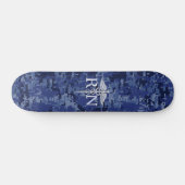 Skateboard Infirmière inscrite RN Silver Caduceus sur Camo de (Horz)