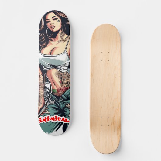 Skateboard Inimical Rosarita (Recto)