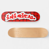Skateboard Inimical Scottish Plaid (Horz)