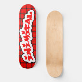 Skateboard Inimical Scottish Plaid (Recto)