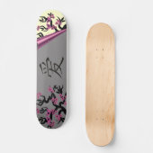 Skateboard Inséparables Sur Sakura Tree Et Symbole d'amour ch (Recto)