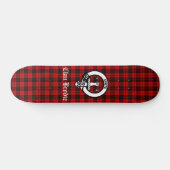 Skateboard Insigne de Clan Brodie et Tartan (Horz)