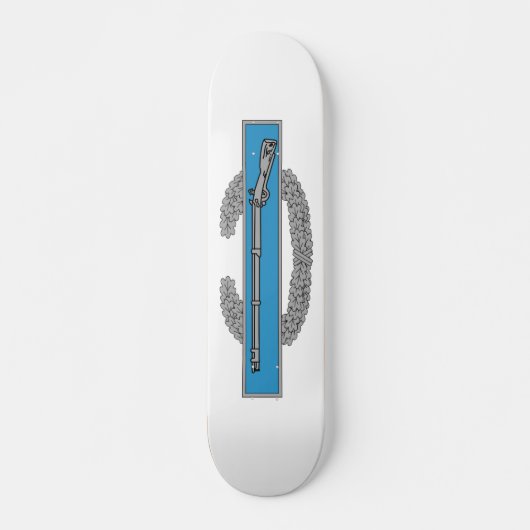 Skateboard Insigne de l'infanterie de combat de l'armée CIB V (Devant)