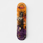 Skateboard Inspiration Halloween & Bold Soleil Levant Graffit (Devant)